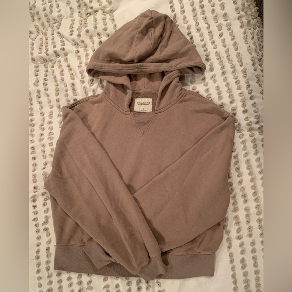 Abercrombie & Fitch Soft AF cropped hoodie small